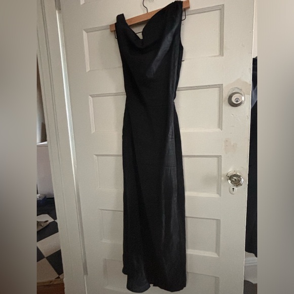 NWT Dissh Asymmetrical Linen Midi Dress - Picture 2 of 6
